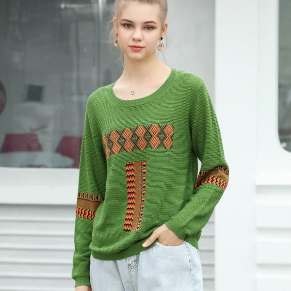 Women's Embroidered Cotton Top